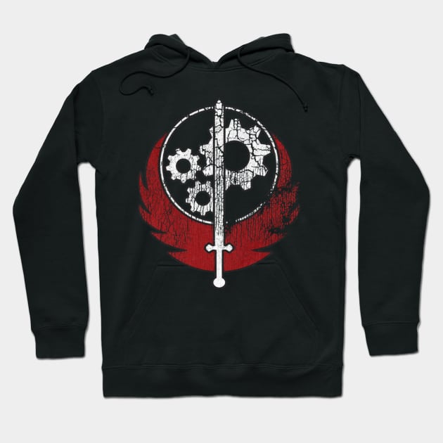 Worn Appalachian Brotherhood of Steel Hoodie by selmaeelsharon